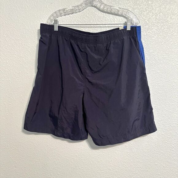 Polo Sport Ralph Lauren Swim Trunks Shorts Men L Blue Lined Drawstring Y2K VTG - Picture 2 of 11